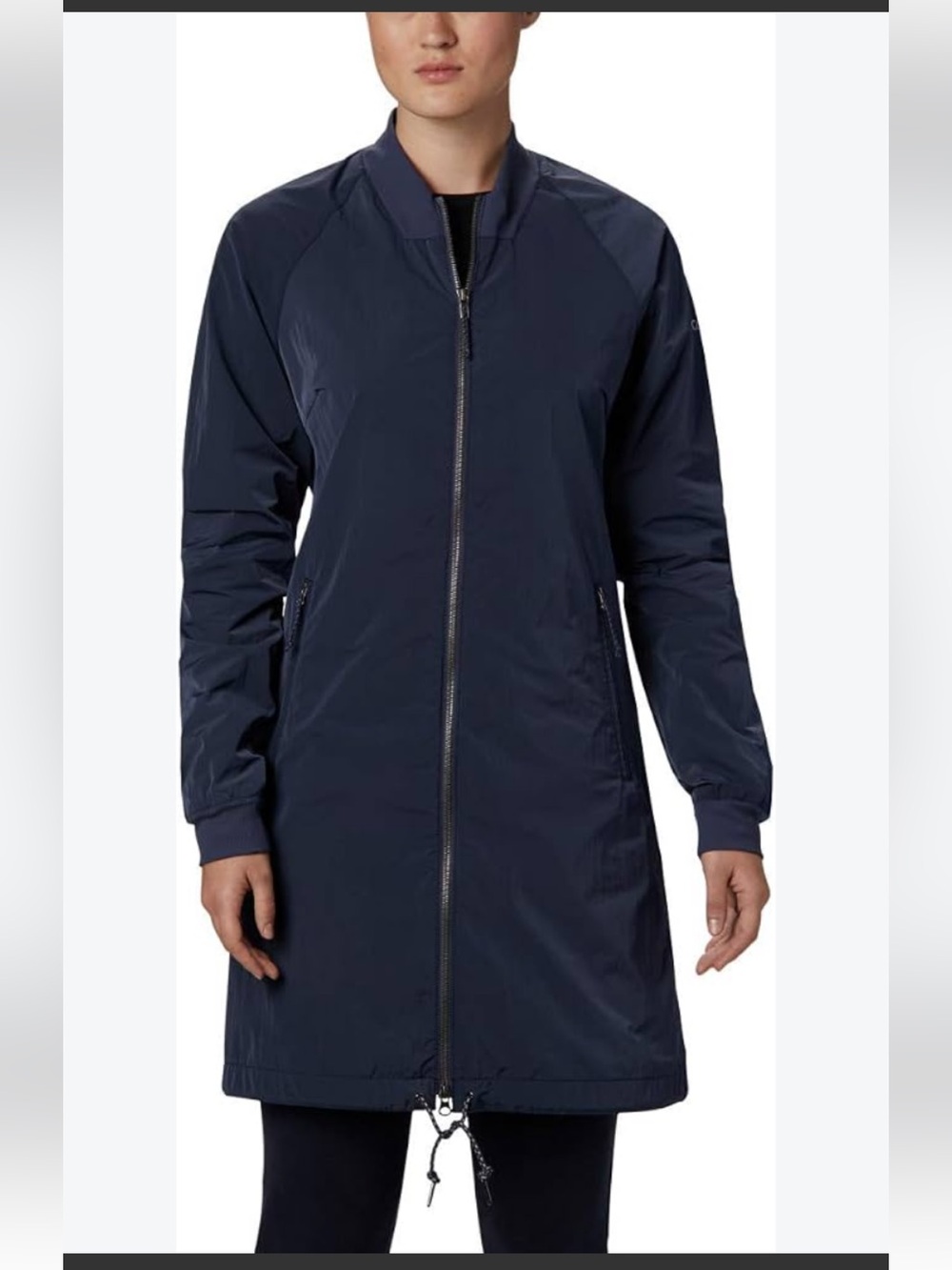 Columbia Women’s Day Tripping Long Bomber Jacket Sz Médium